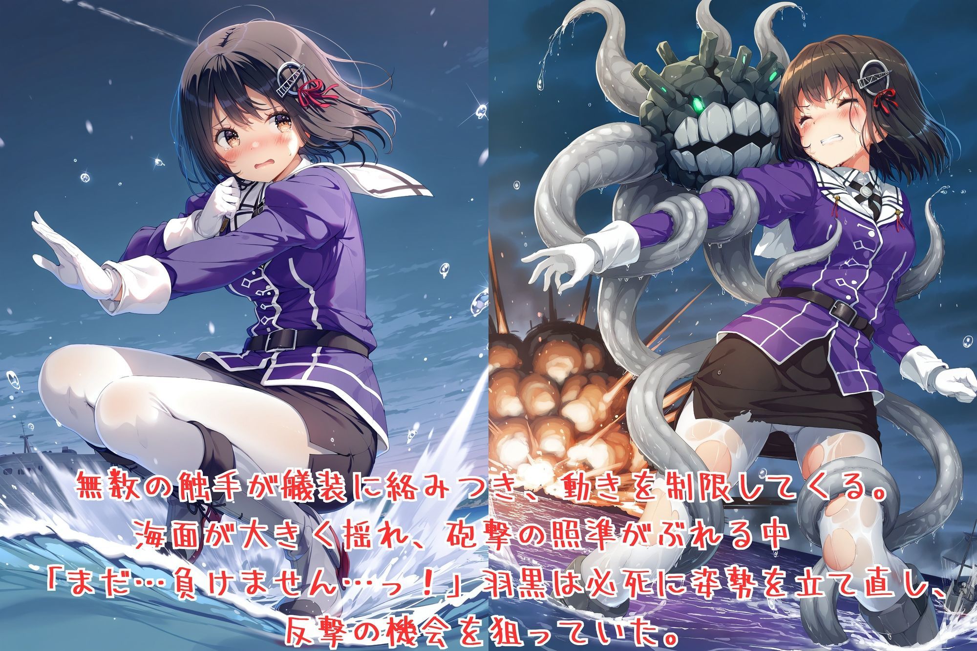 「す、すみません…私、また…負けちゃって……っ」― 忌雷掃討戦失敗、特別練成科目「零距離」 ― - サンプル画像 1