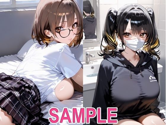 地味で巨乳なあの子といちゃらぶコスプレセックス - サンプル画像 1