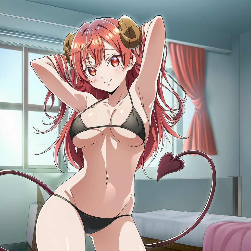 なぜか召喚されたサキュバスはキスをすると発育していく_出会い編 - サンプル画像 3