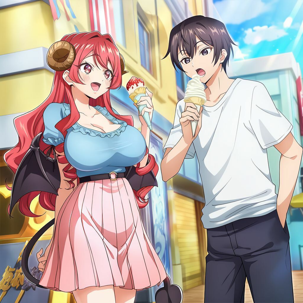 なぜか召喚されたサキュバスはキスをすると発育していく_出会い編 - サンプル画像 8