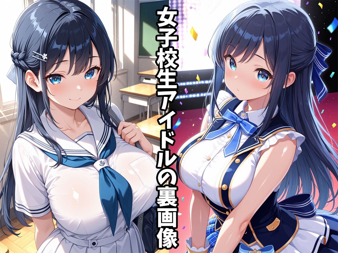 女子校生アイドルの大胆裏画像が大流出！〜水沢あくあ編〜 - サンプル画像 1