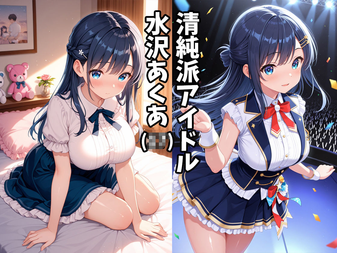 女子校生アイドルの大胆裏画像が大流出！〜水沢あくあ編〜 - サンプル画像 3