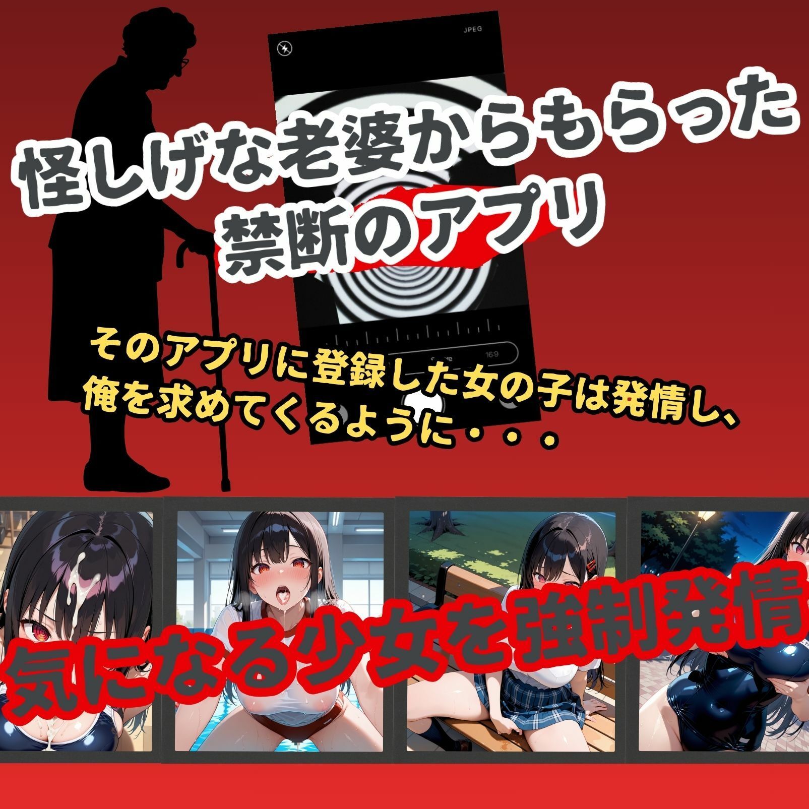 女子校生催●即堕ち〜星野愛花編〜 - サンプル画像 1