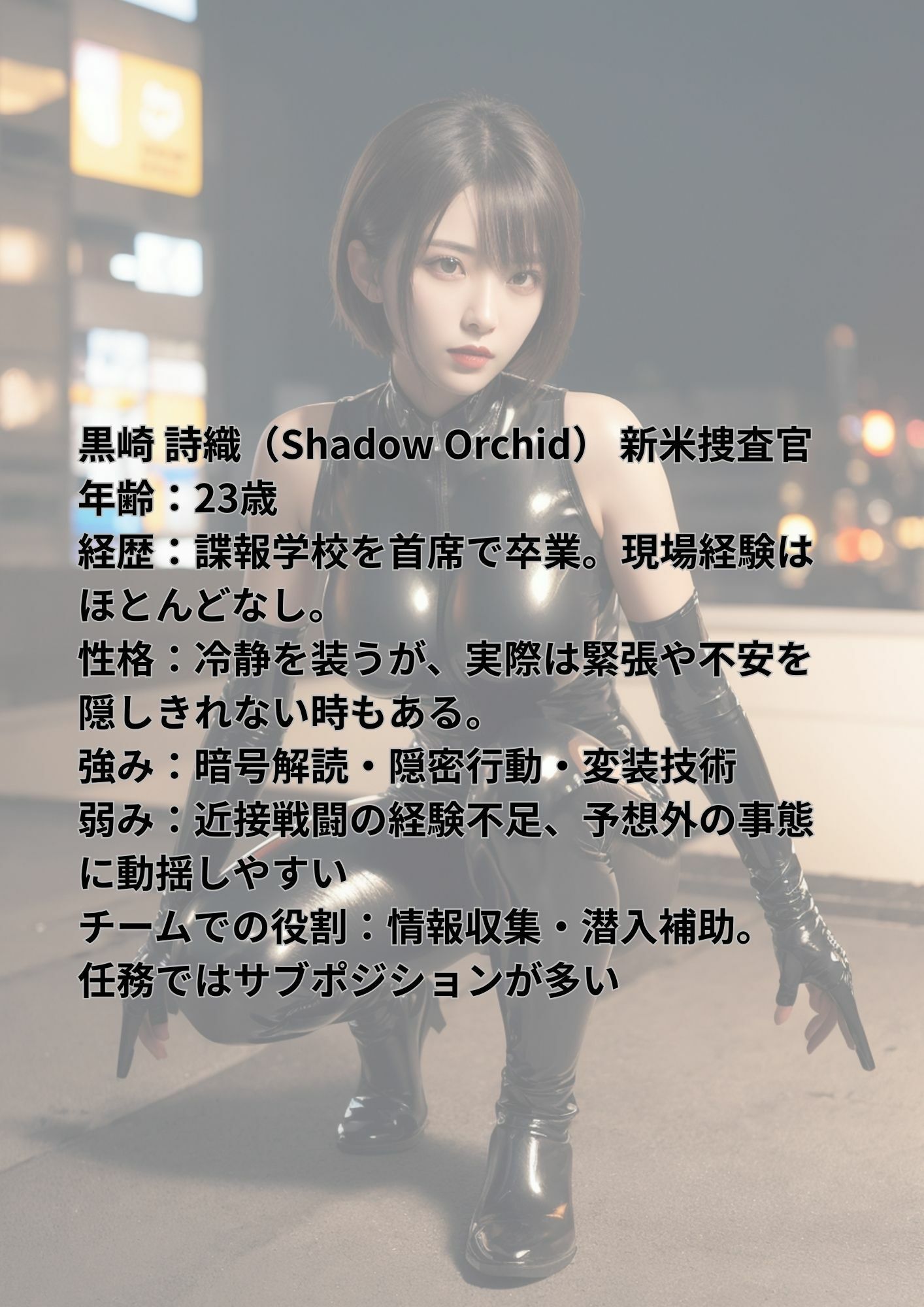 新米捜査官 黒崎 詩織 - サンプル画像 2