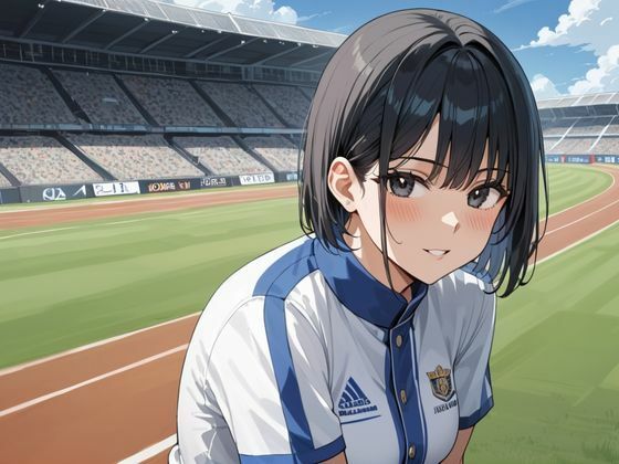 爆乳マネージャーは部員全員の肉便器にされる - サンプル画像 1