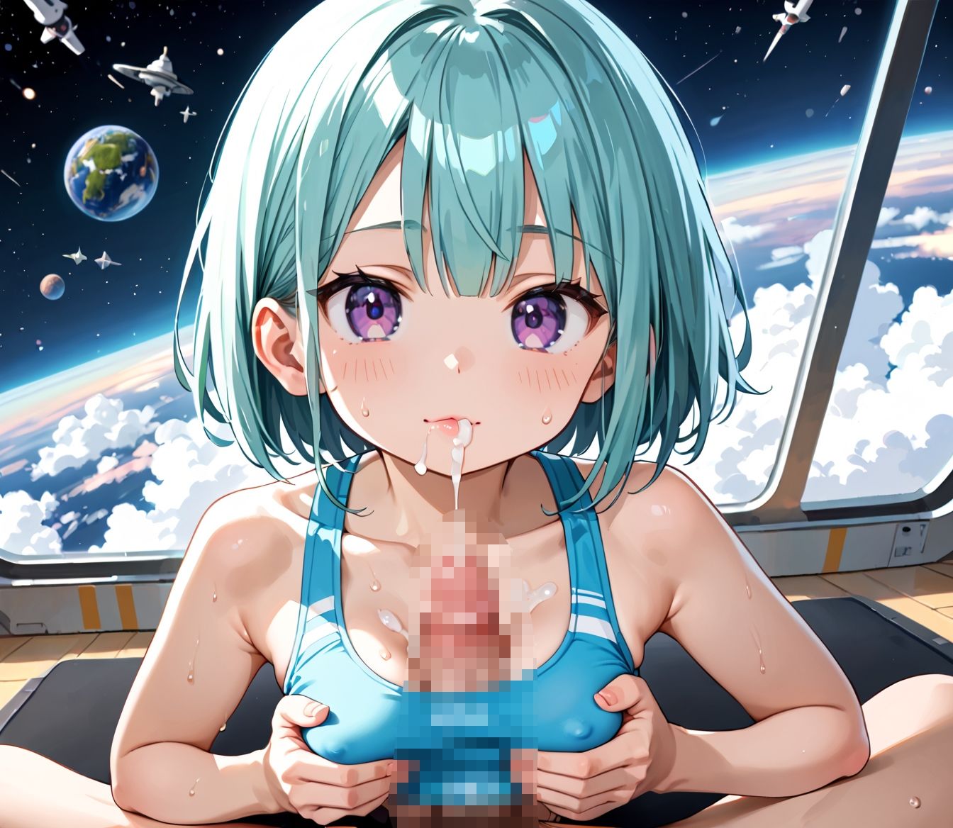 無重力でも重くなる、あなたへの想いpart.2 - サンプル画像 1