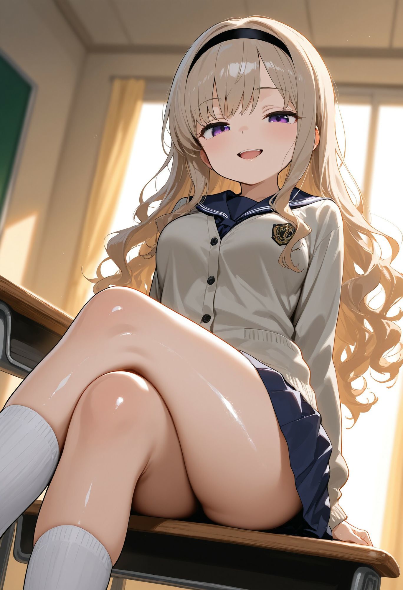 メス〇キ陥落学園 - サンプル画像 1