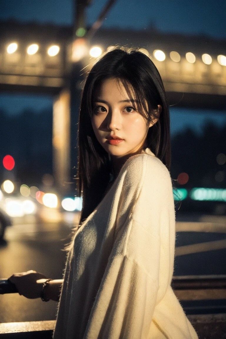 Night city girls - サンプル画像 1