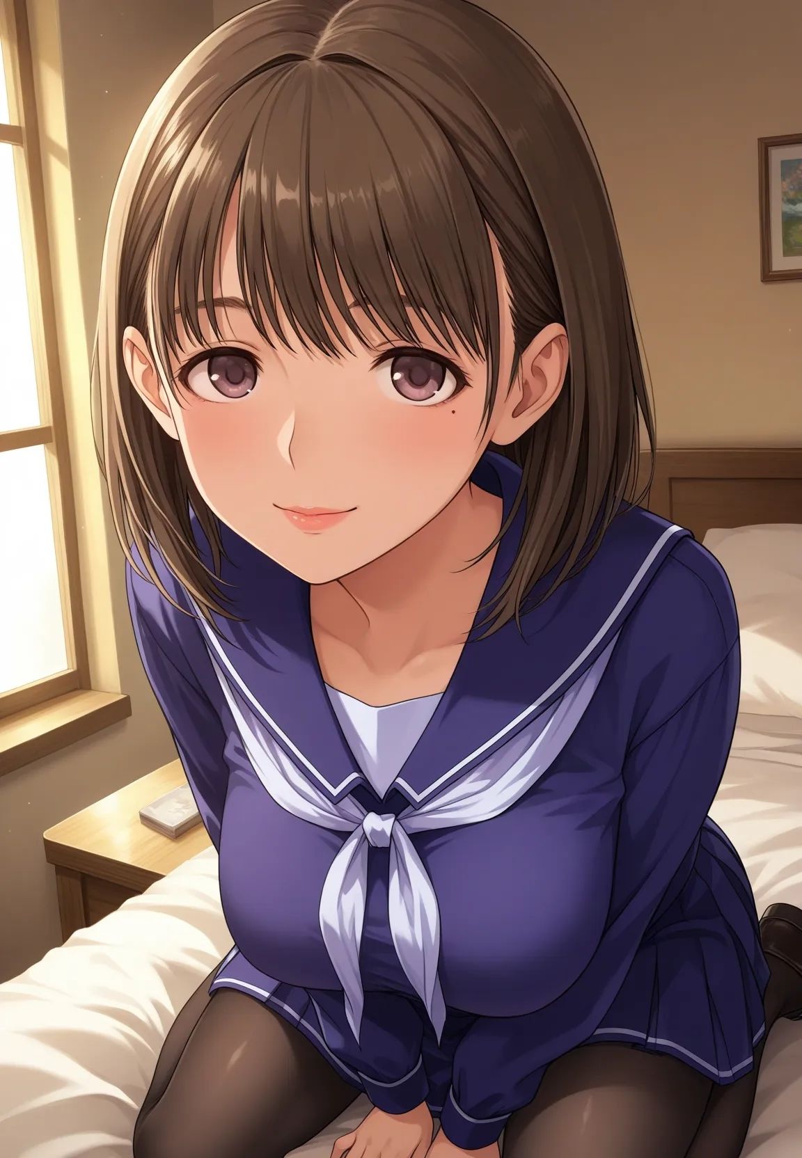 姉〇崎寧々  いちゃラブえっち - サンプル画像 1