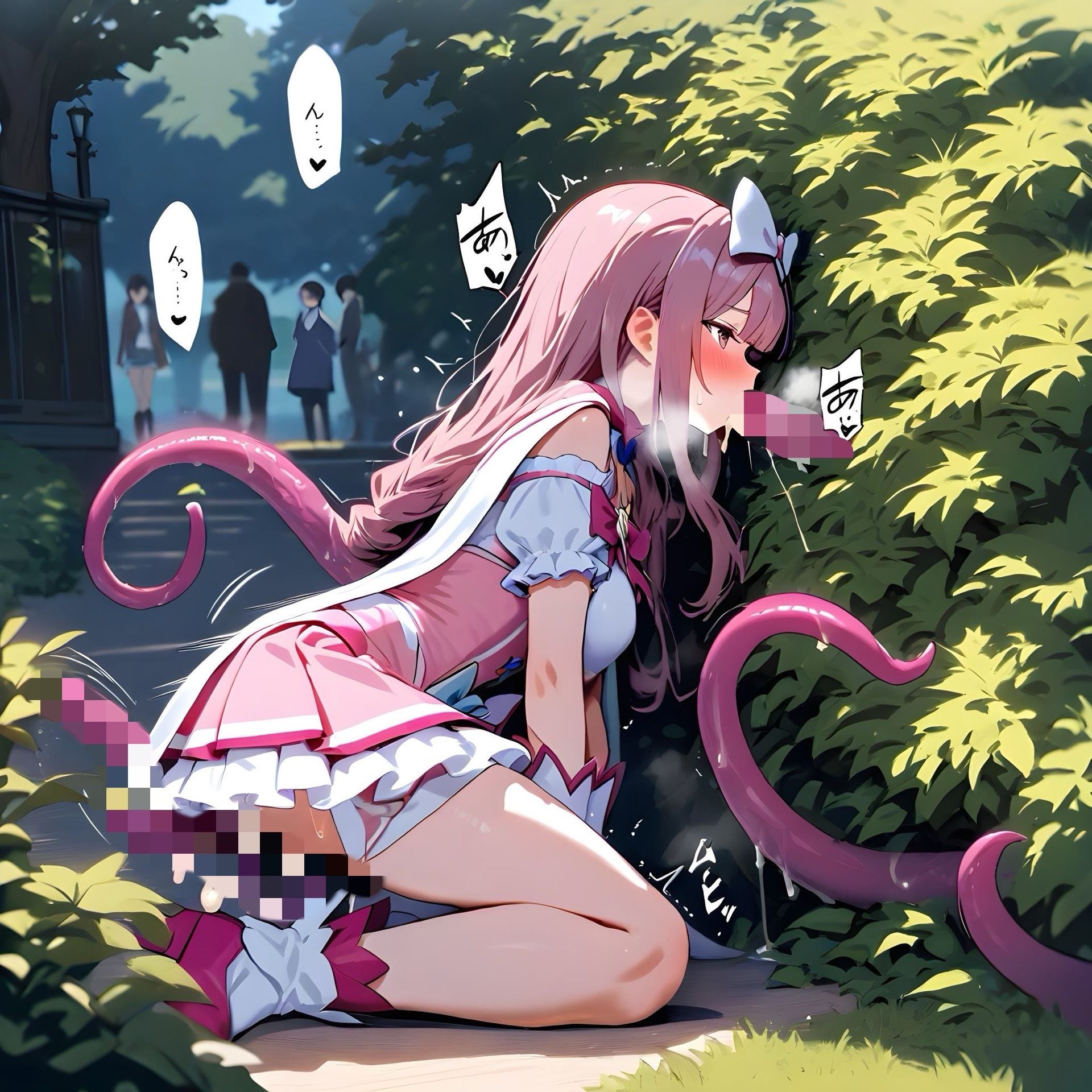 魔法少女と触手3 - サンプル画像 4