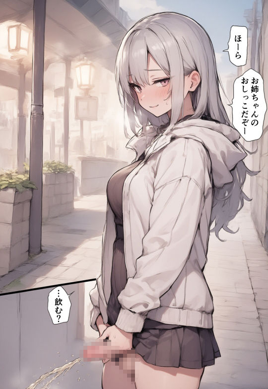 ふたなりちゃんたち（露出・放尿・青姦全142枚） - サンプル画像 1