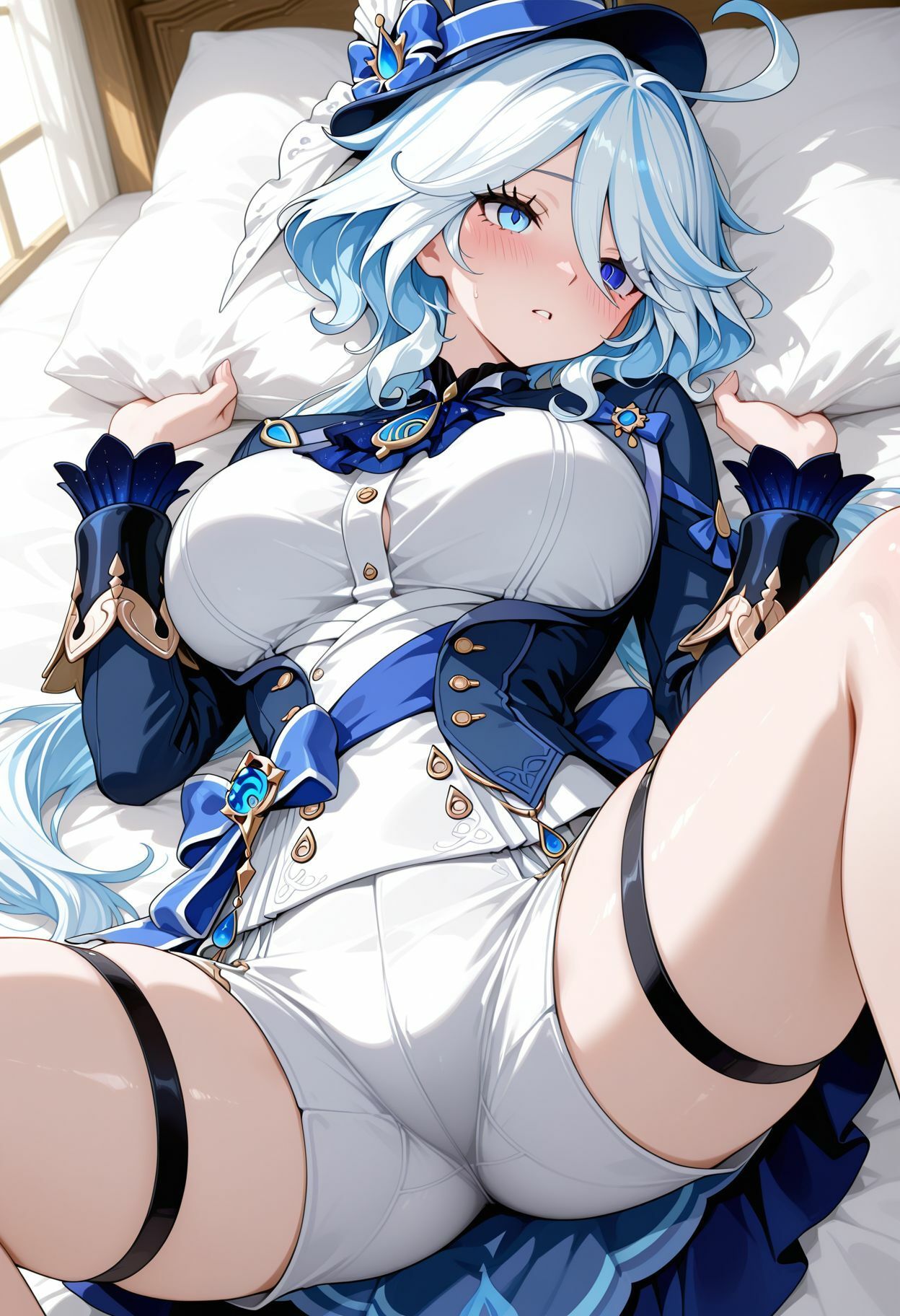 種付けおじさんがヒロインを孕ませる話【フリーナ】 - サンプル画像 1