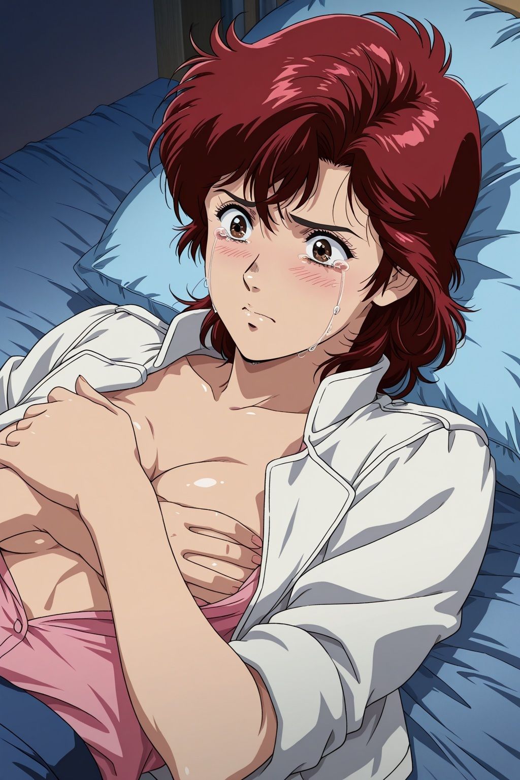 捕らわれた香×冴子 ●辱生中出し本番 - サンプル画像 2