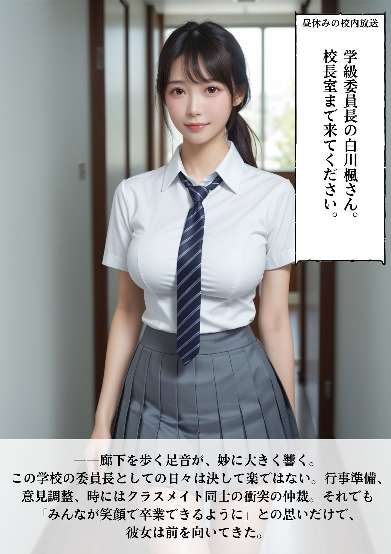 催淫洗脳          明るく前向きな  学級委員長 - サンプル画像 4