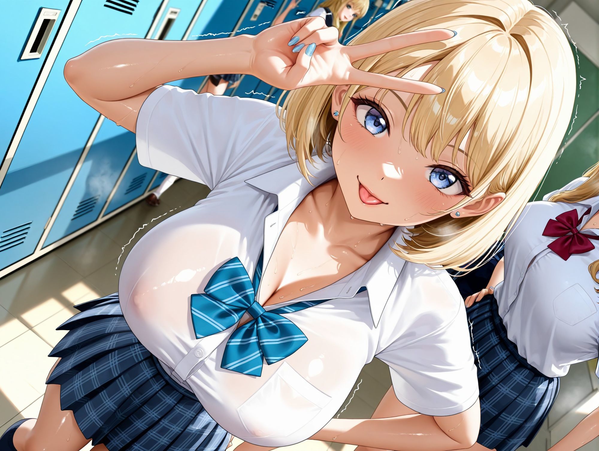 爆乳メイドギャルは僕の性処理担当。 - サンプル画像 4