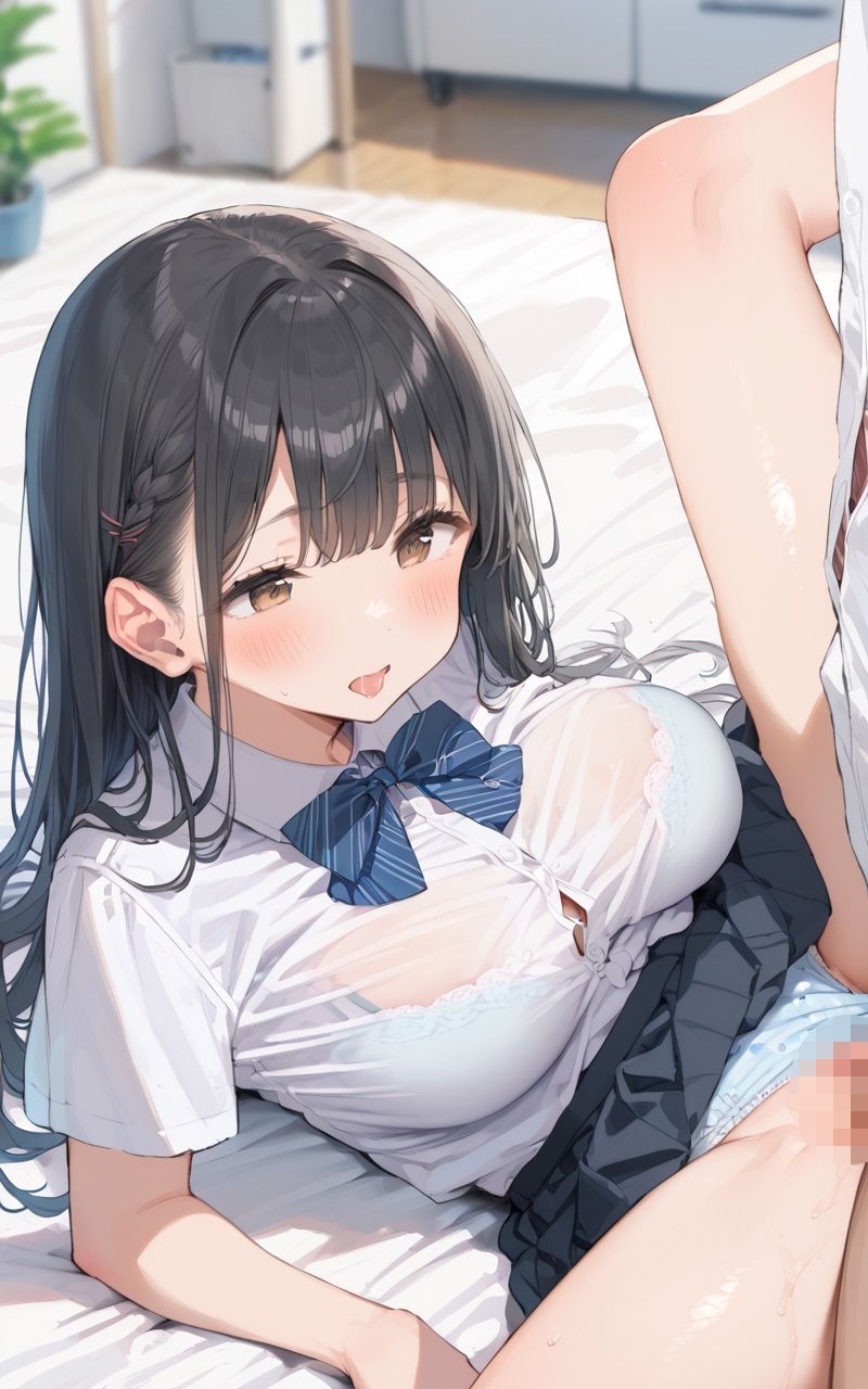 有名進学〇校に通う清楚で可愛い親友の彼女を寝取るだけでなく孕ませるまで肉便器にする - サンプル画像 2