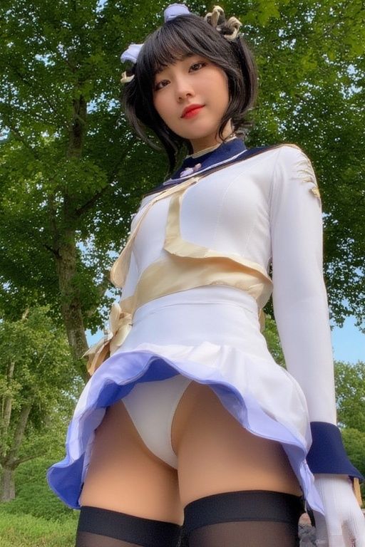 コスプレ撮影会パンチラ画像集 - サンプル画像 2