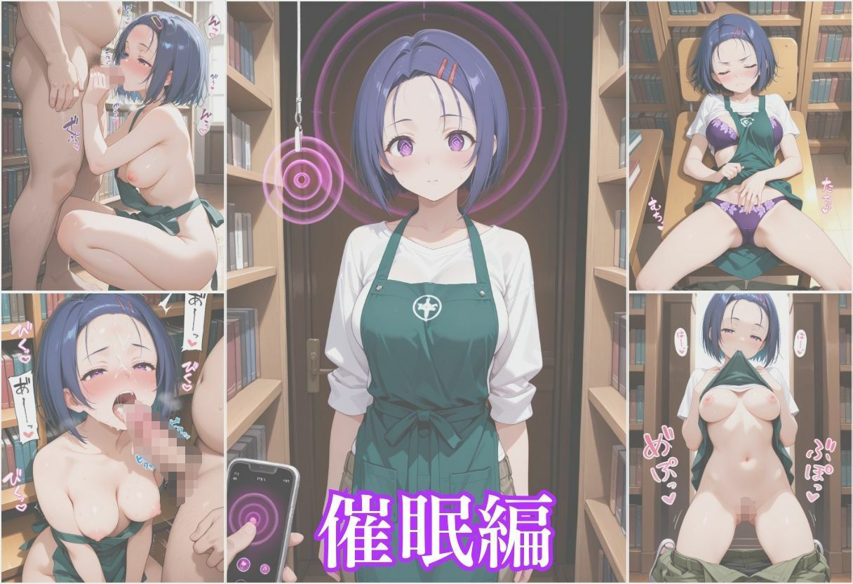 透視メガネ×催●  西連寺春菜  図書館バイト編 - サンプル画像 4