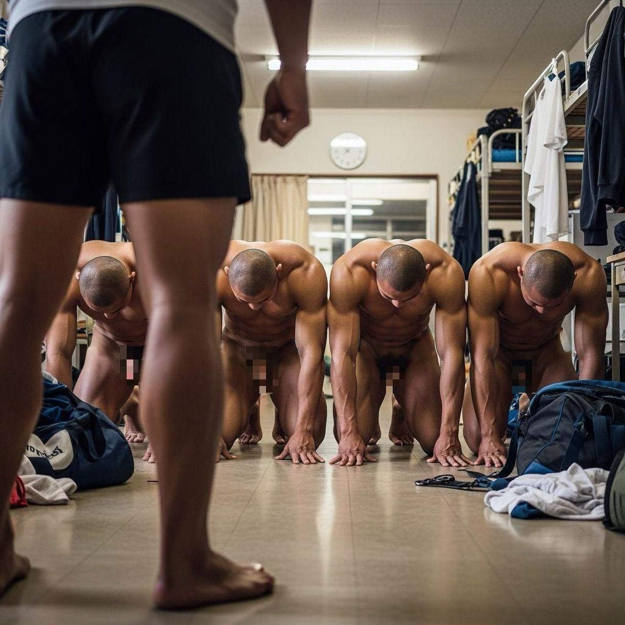 ラグビー部合宿 - サンプル画像 5