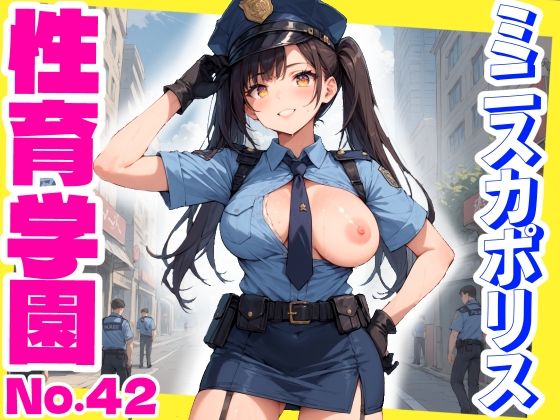 性育学園No.42〜ミニスカポリス編〜職業体験の取り締まり中にも容赦無くハメまくり！【CG250枚】