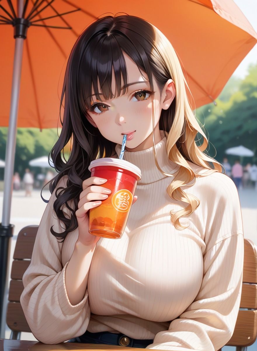 巨乳女子校生のHな誘惑〜濃厚中出しで妊娠確定〜 - サンプル画像 1