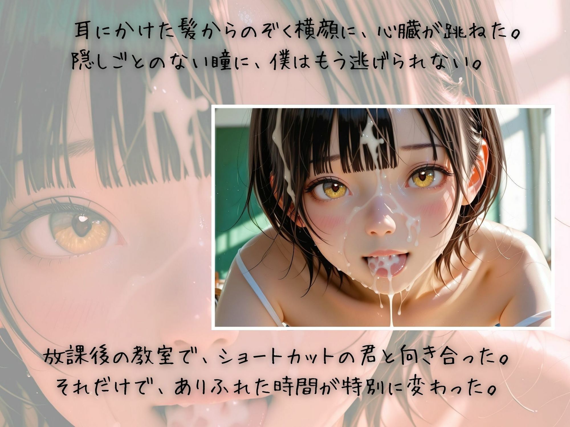放課後リアル ＃02 〜ショートカットが似合う君に〜 - サンプル画像 3