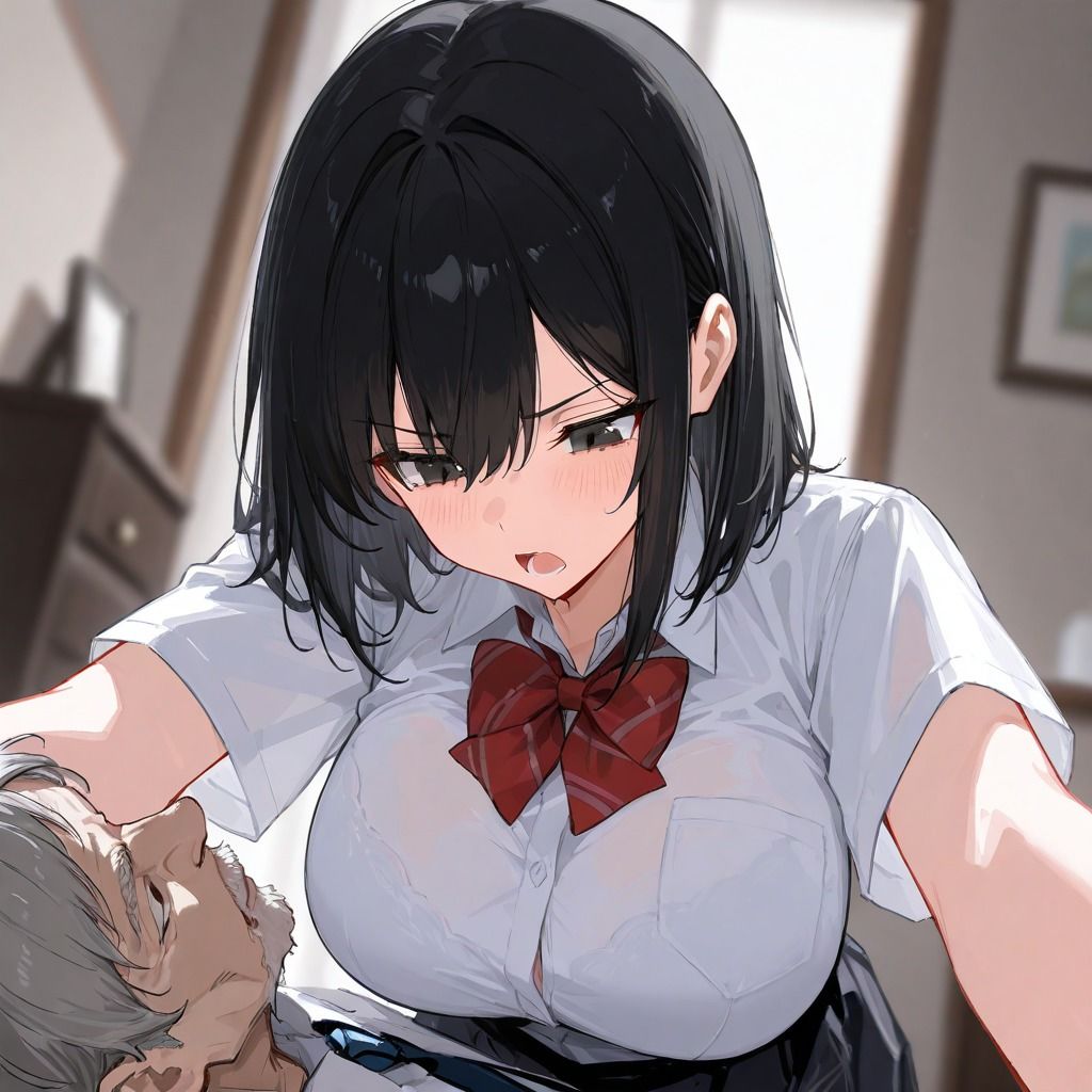 女子校生は爺の性処理器〜キモ爺達の肉便器！？ - サンプル画像 6