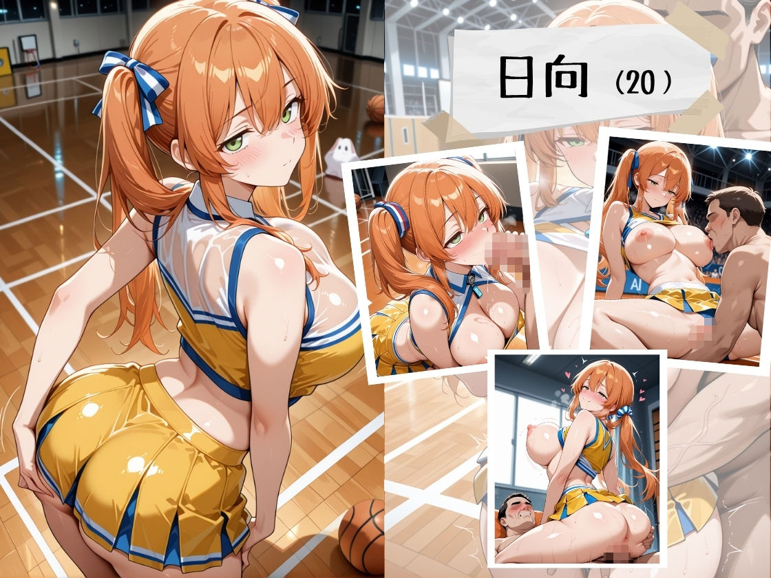 爆乳学園〜チアガール〜女子生徒は恋愛禁止なのでムラムラしたらキモおじ先生の巨根を使わなといけない - サンプル画像 3