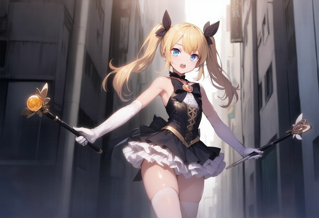 美少女図鑑  魔法少女  敗北の末路 - サンプル画像 1