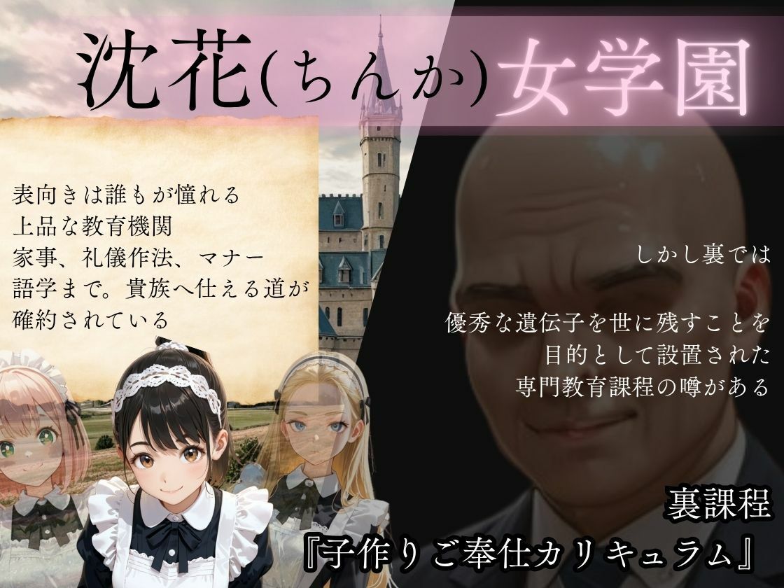 ［4K500P］孕ませご奉仕学園〜子宮でご奉仕させていただきます〜 三崎紗夜  教会子宮奉仕実地訓練 - サンプル画像 1