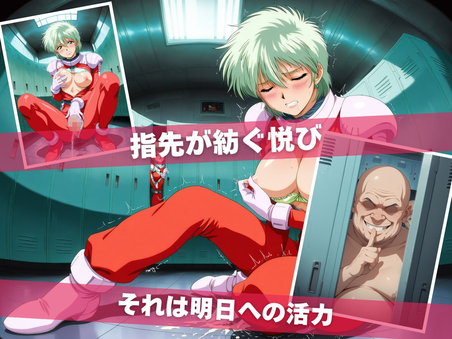 オナニー覗かれ寝取られて  機動戦士ガ●ダム 第08MS小隊 〜 宇宙編 〜 おじさんに暴かれた秘密 - サンプル画像 3