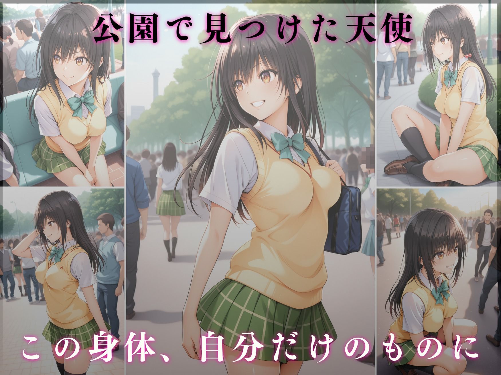 【アノシタ。Vol.2】カワイイあの子を犯したい 公園催●:古◯川唯編 従順化プロローグ500枚CG集 - サンプル画像 1