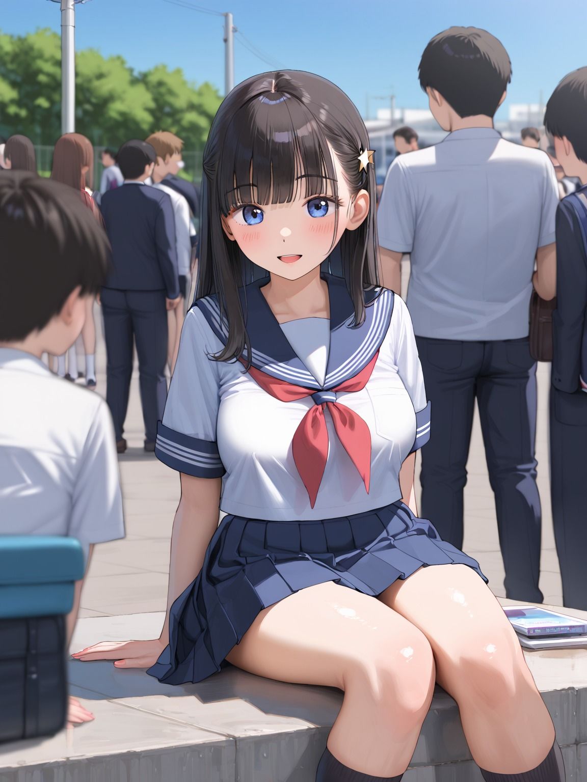 ご近所美人図鑑 - サンプル画像 1