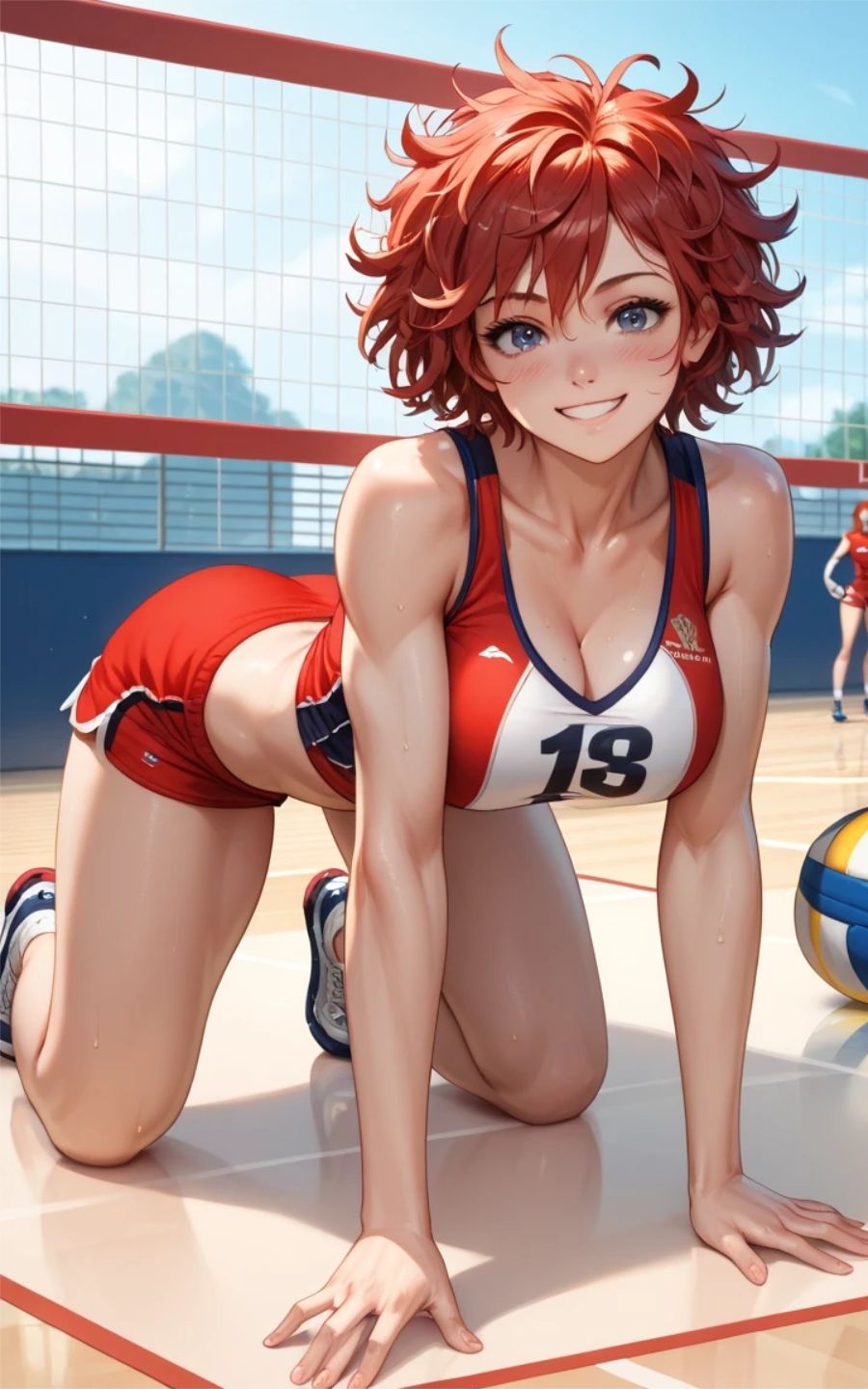 COURT SPIRIT - 彼女の熱、仲間の絆 - サンプル画像 6