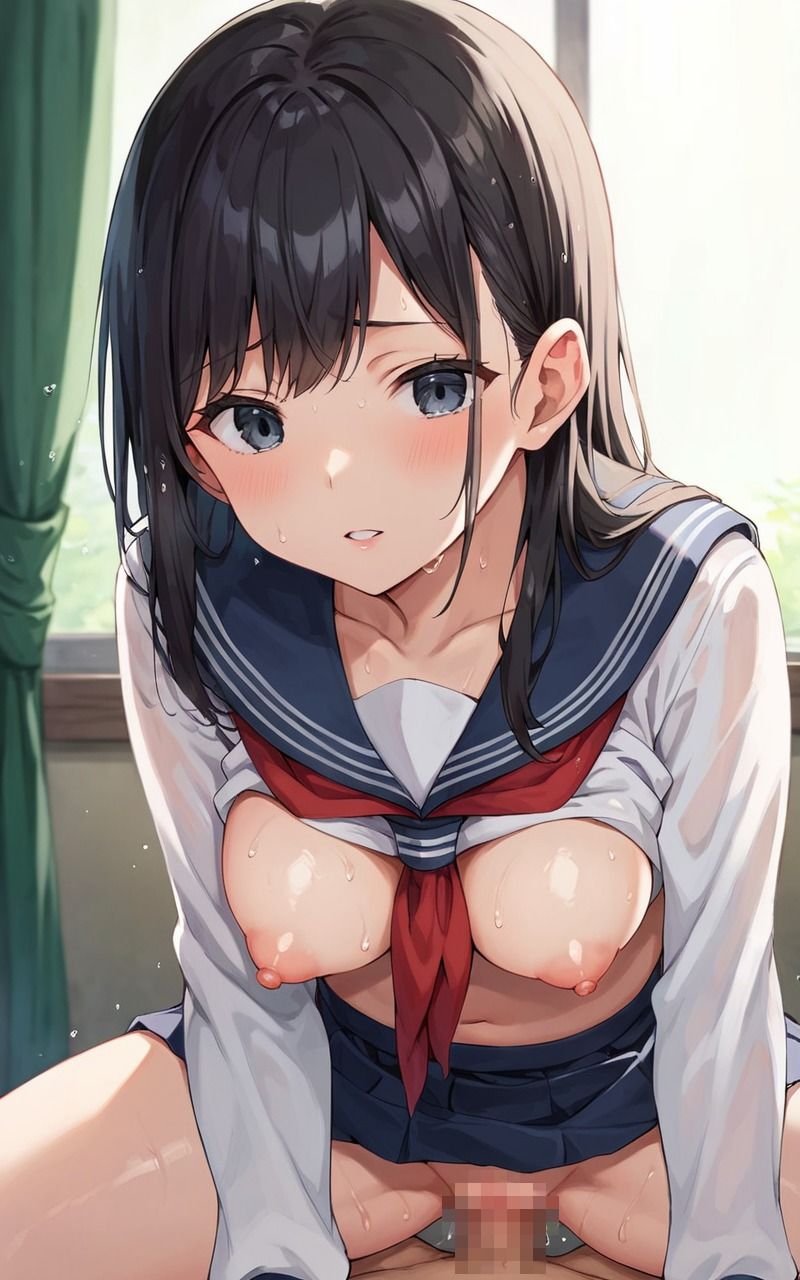 巨乳女子校生と性生活 - サンプル画像 8