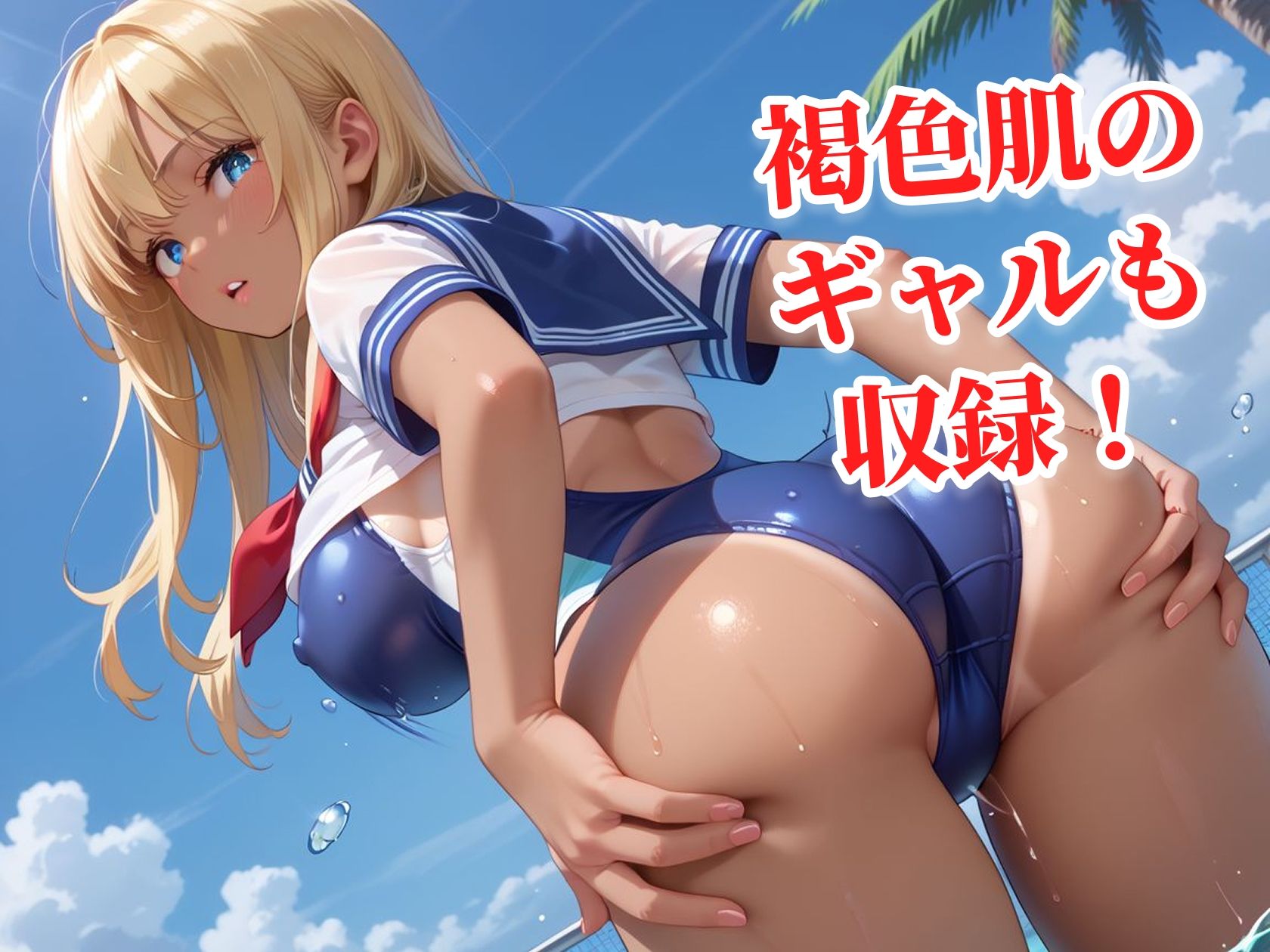 ギャルと夏〜むっちりボディ女子をハメる〜 - サンプル画像 5