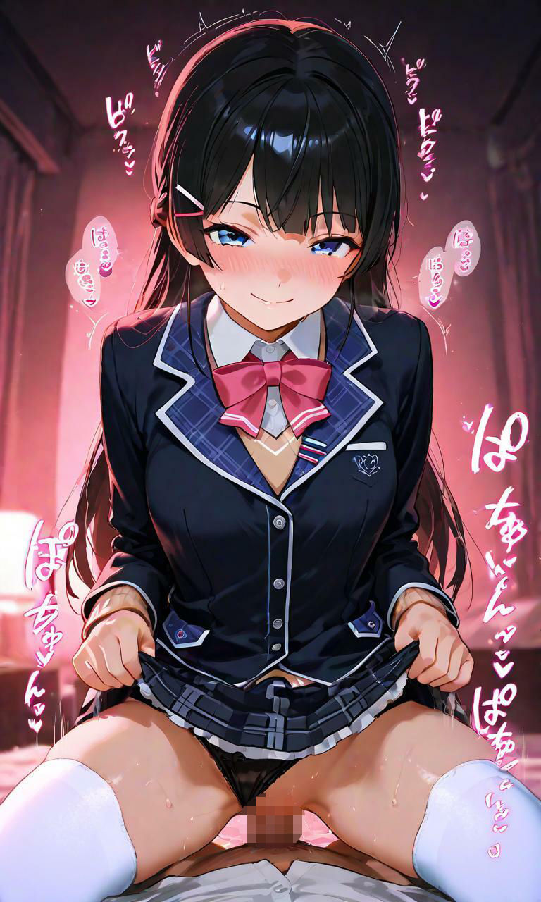 Vtuber月〇美兎  清楚系委員長のドS調教日誌〜徹底的に搾られる僕〜 - サンプル画像 3