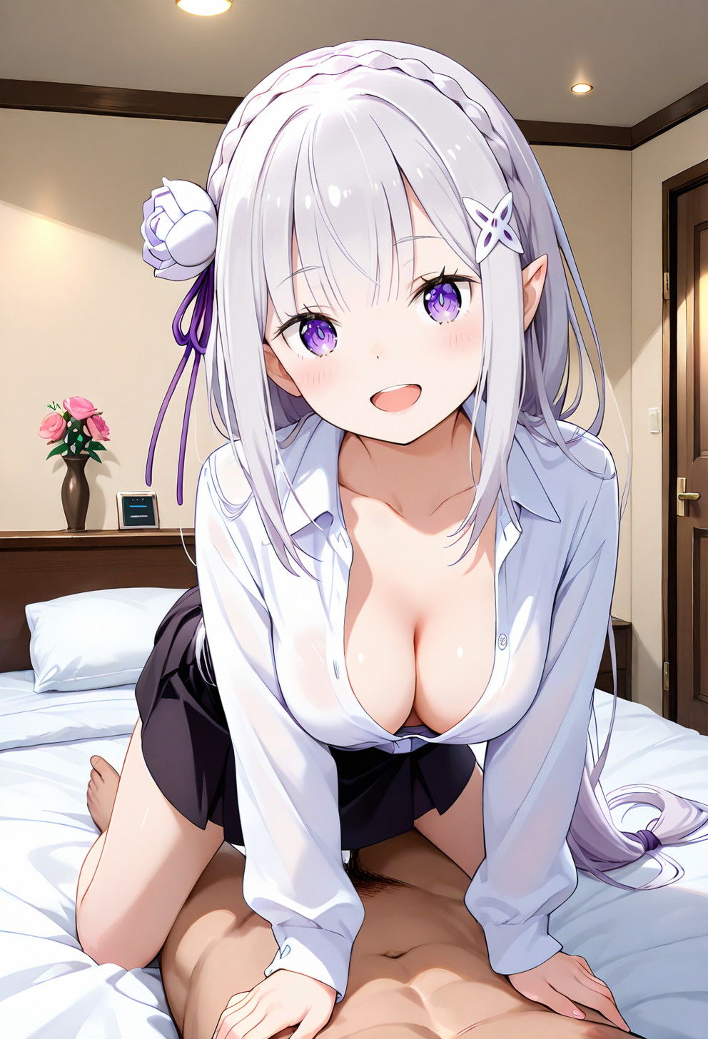 葬送の白銀エルフ Re:ゼ〇 men’s エステ 性欲に目覚めたエルフたち - サンプル画像 2