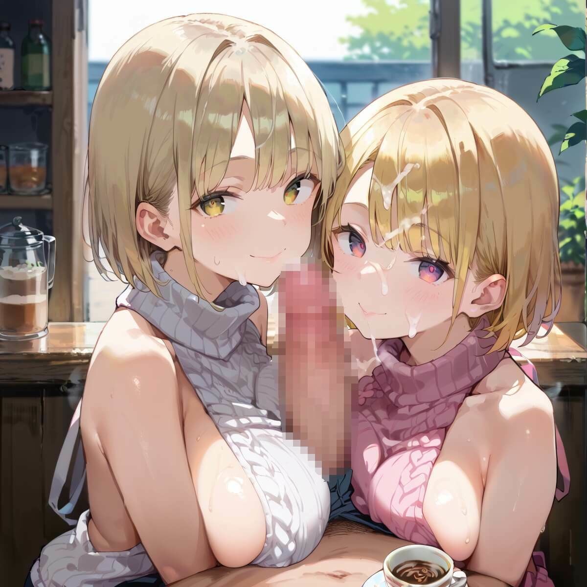 行きつけカフェのどエロいお姉さん3・190枚 - サンプル画像 3