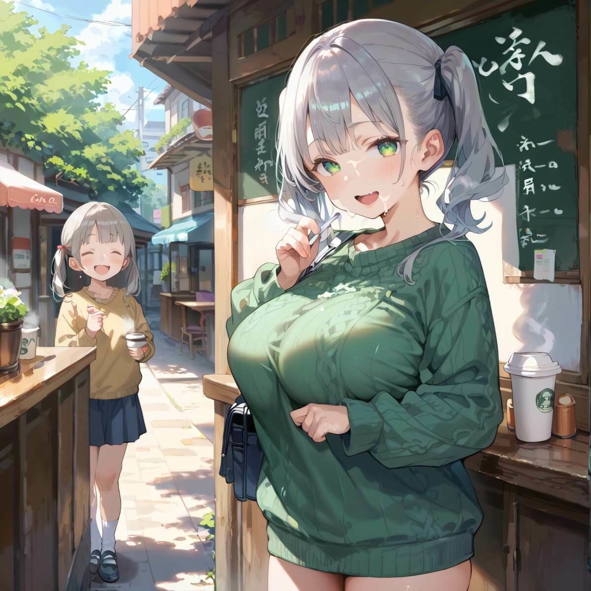 行きつけカフェのどエロいお姉さん3・190枚 - サンプル画像 9