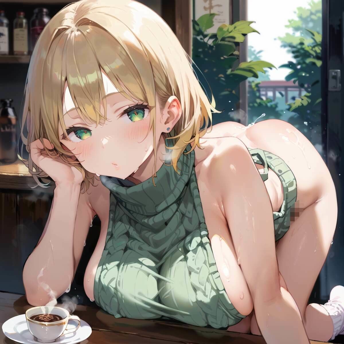 行きつけカフェのどエロいお姉さん6・190枚 - サンプル画像 9