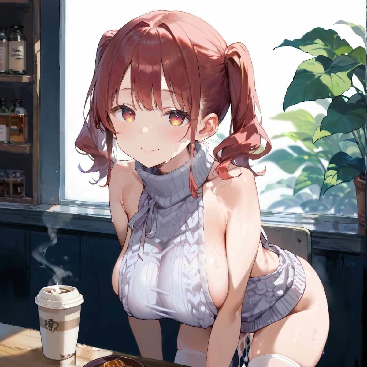 行きつけカフェのどエロいお姉さん7・190枚 - サンプル画像 6