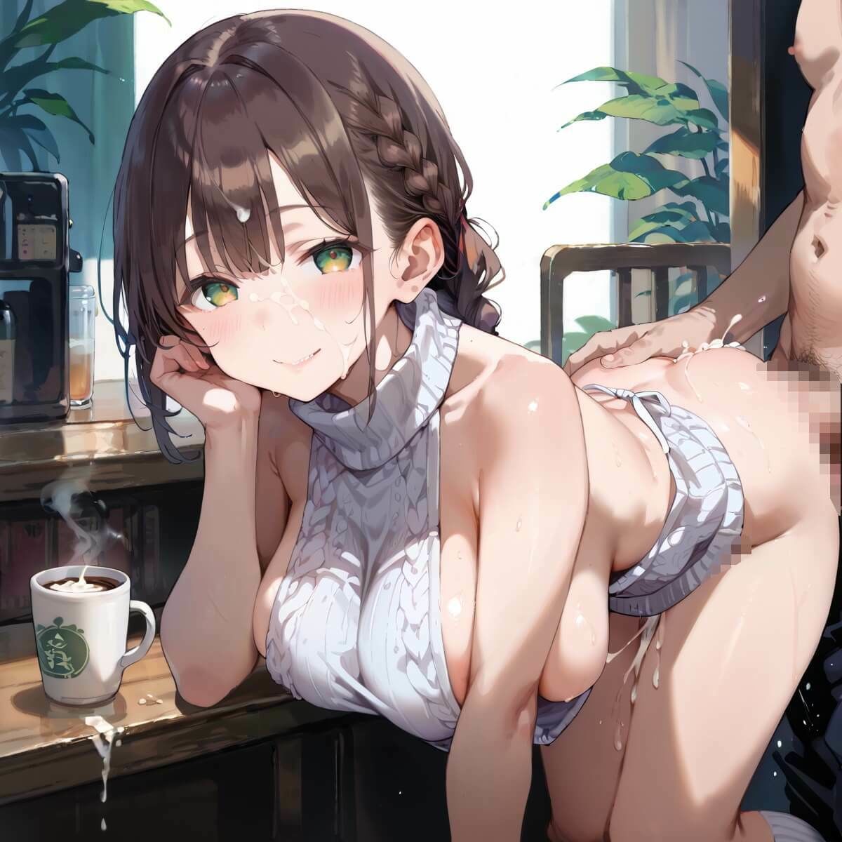 行きつけカフェのどエロいお姉さん7・190枚 - サンプル画像 10