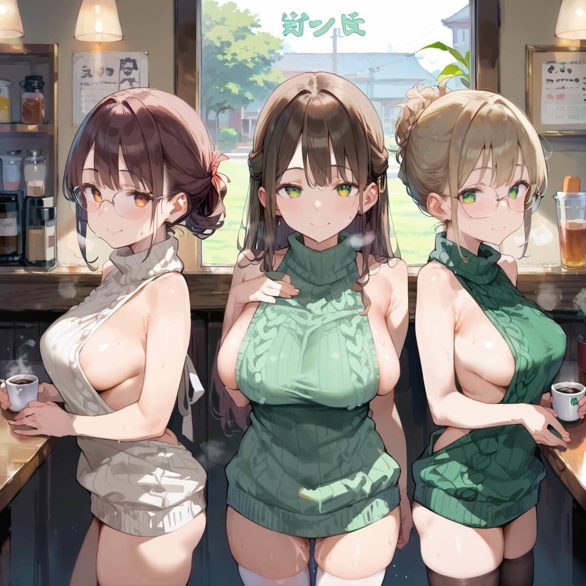 行きつけカフェのどエロいお姉さん8・190枚 - サンプル画像 8