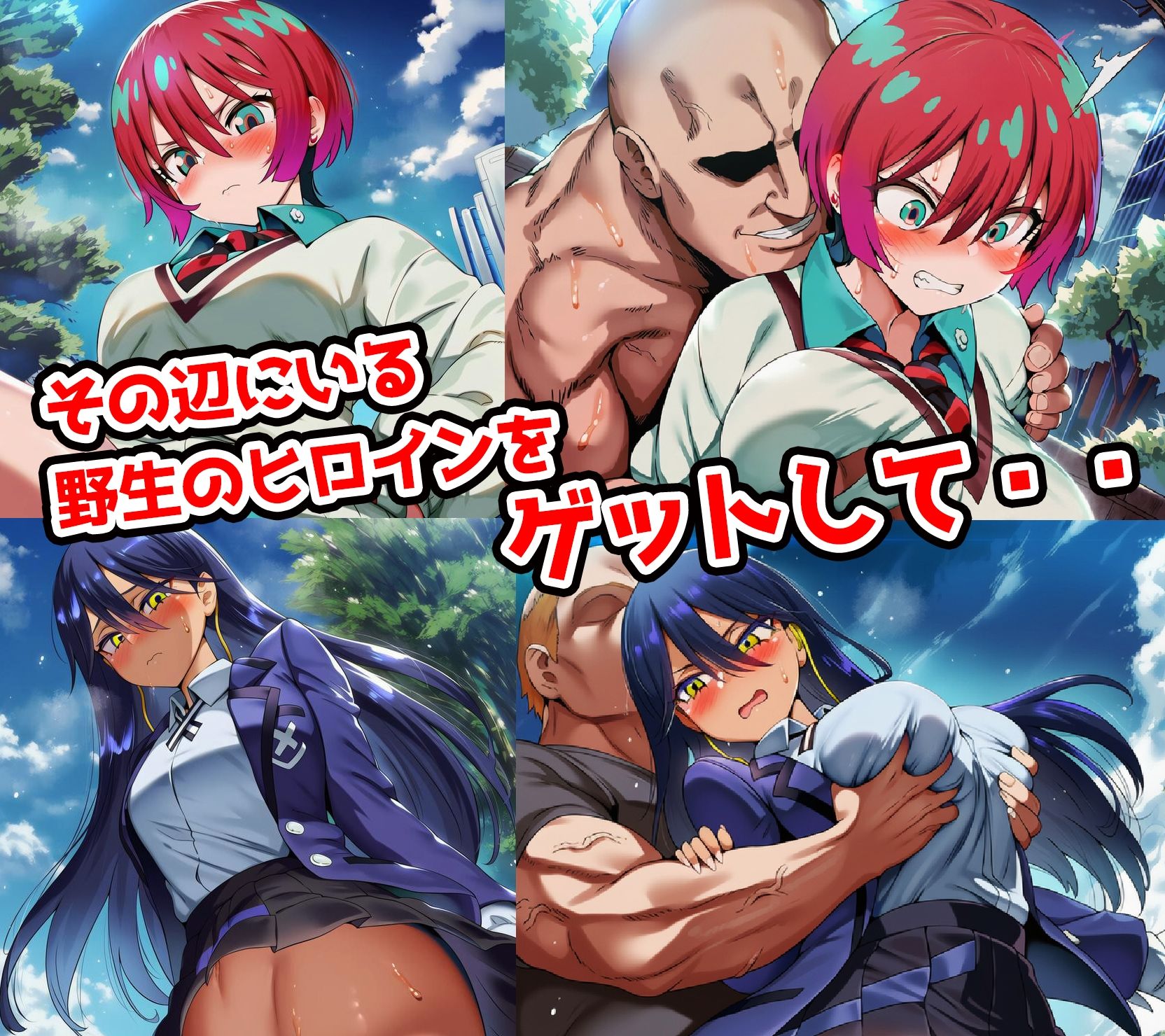野生少女 マ○ュ＆ニャ○ン 快楽堕ち画像集 345枚 - サンプル画像 1