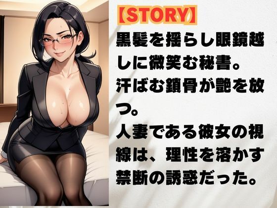 熟れた秘書の尻遊戯  背徳に濡れる人妻 - サンプル画像 2