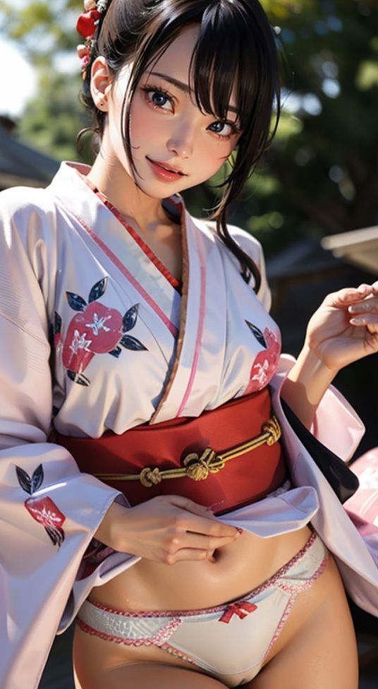 着物美女の汚パンツ事情の画像集 - サンプル画像 3