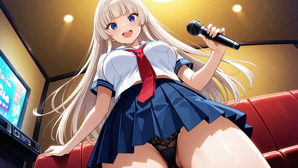 褐色ギャル白ギャルが童貞大学生を逆ナンパ孕ませ交尾【4K】 - サンプル画像 7