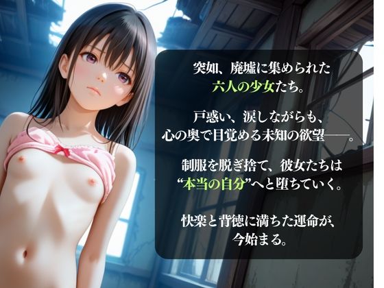 堕ちる少女たち - サンプル画像 1