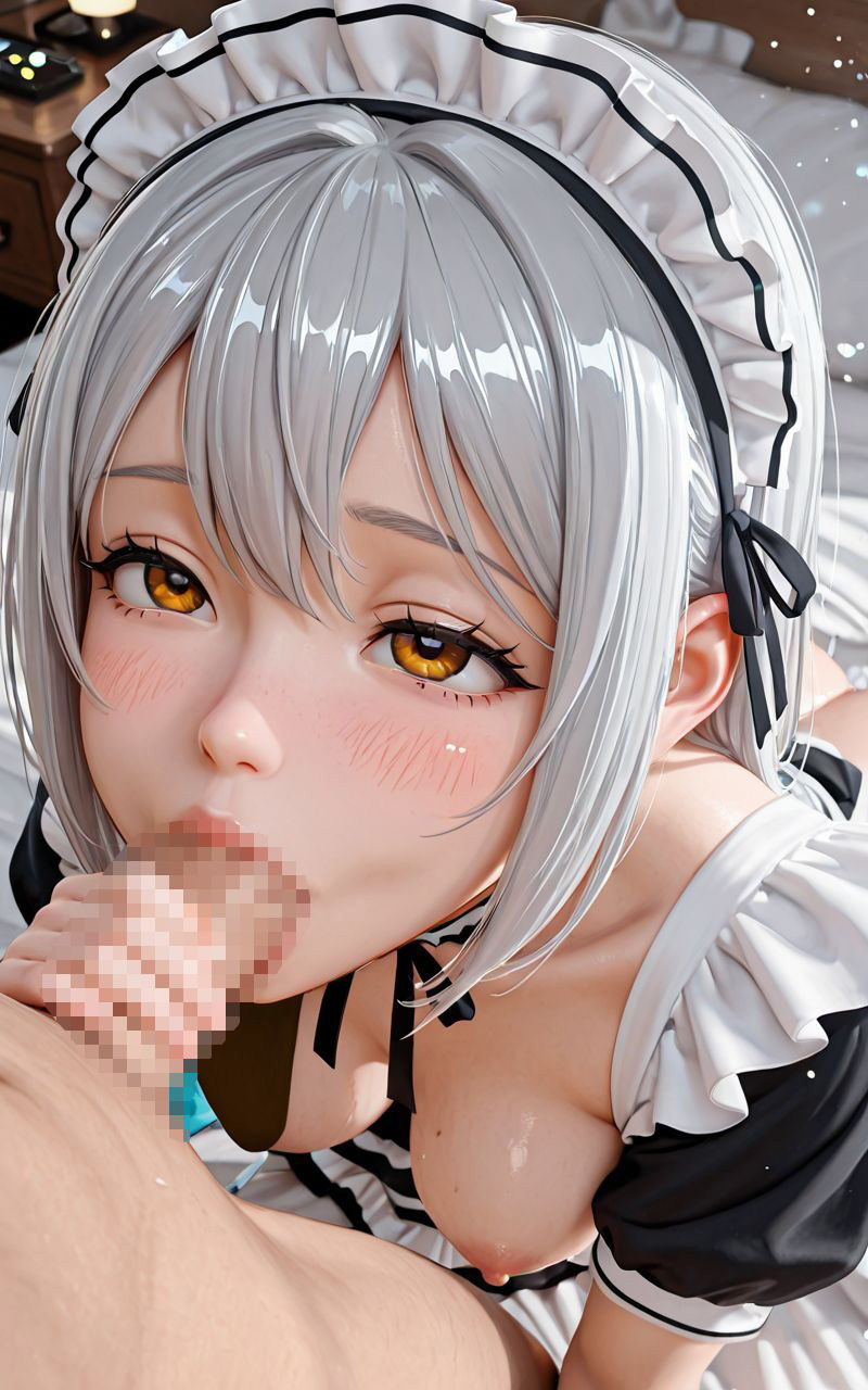 メイドコスの彼女が可愛い過ぎてHしたら、凄く気持ちよさそうだったから、中だししてみた。 - サンプル画像 5